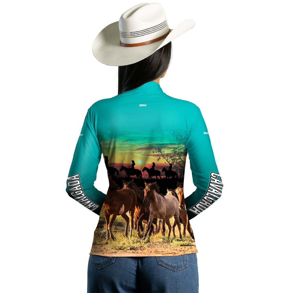 Camisa Feminina Agro  Brk Comitiva com Proteção Solar UV50+ - Brk Agro