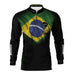 Camisa Agro Brk Bandeira do Brasil com Proteção Solar UV50+ - Brk Agro