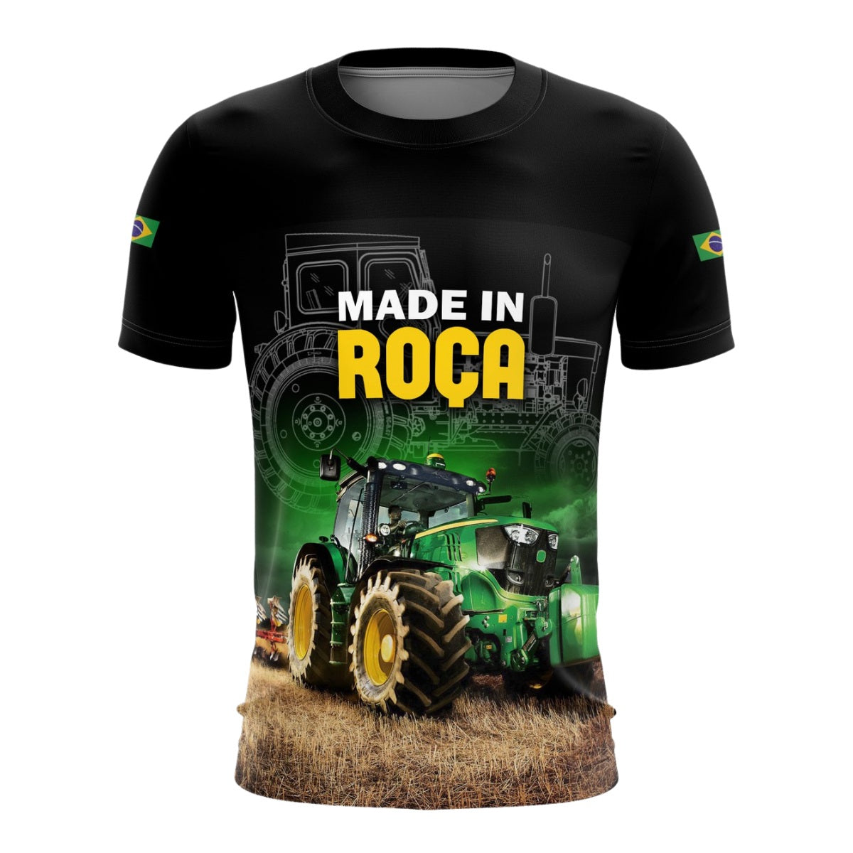 Camiseta Agro Brk Made in Roça com Proteção Solar UV50+ - Brk Agro
