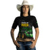 Camiseta Agro Feminina Brk Made in Roça com Proteção Solar UV50+ - Brk Agro