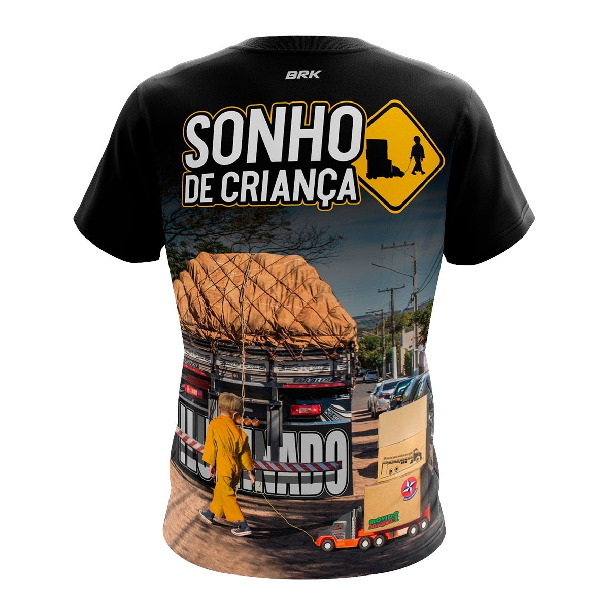 Camiseta Agro Brk Sonho de Criança com Proteção Solar UV50+ - Brk Agro