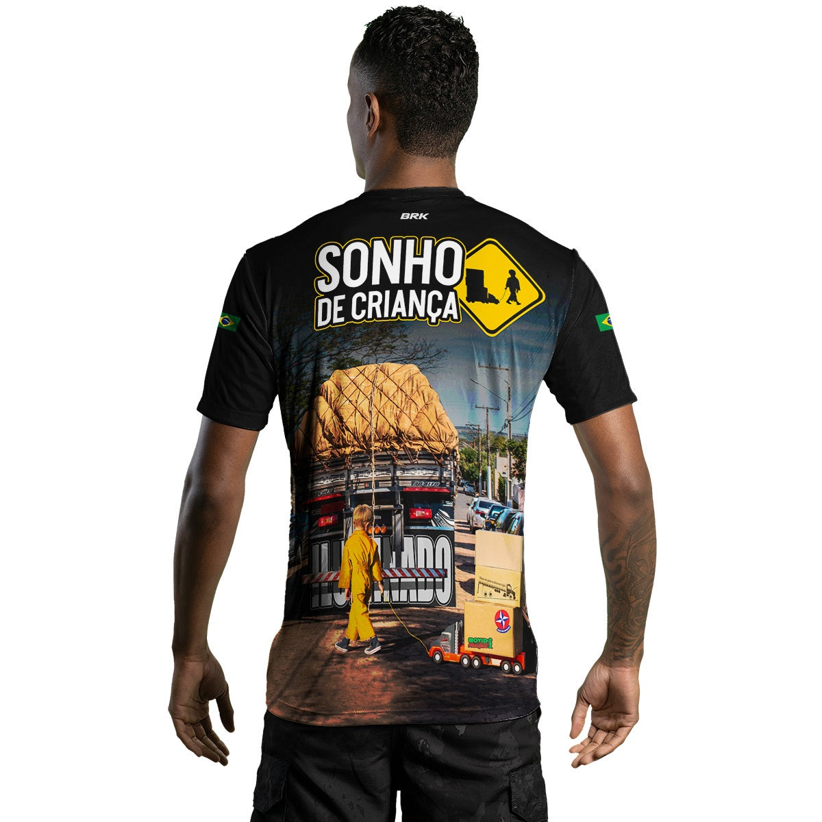 Camiseta Agro Brk Sonho de Criança com Proteção Solar UV50+ - Brk Agro