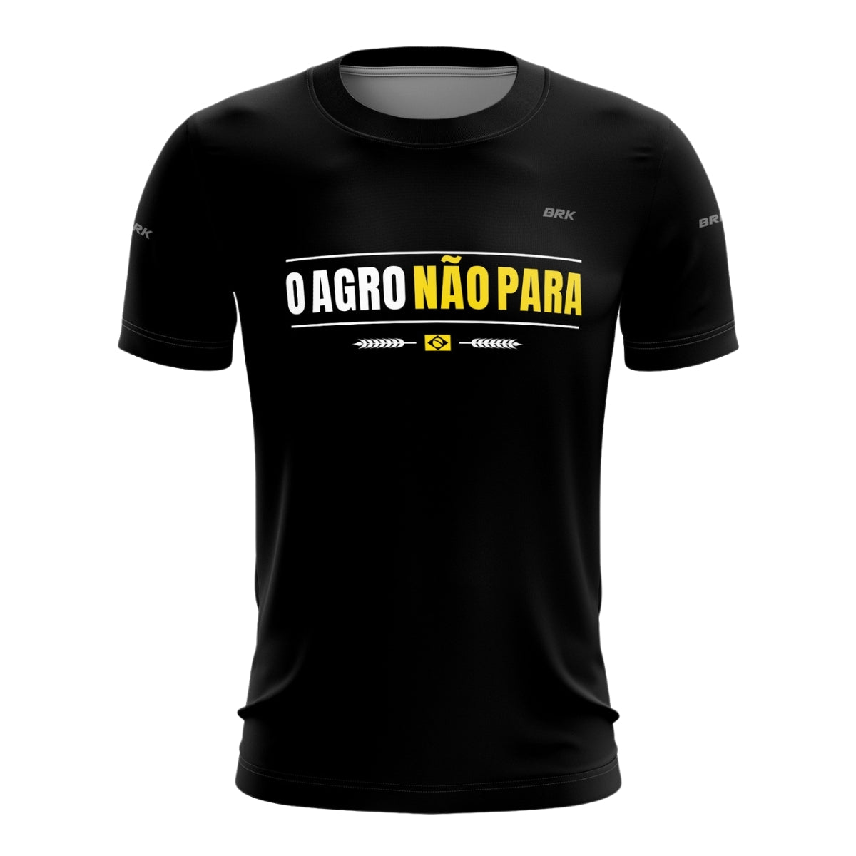 Camiseta Agro Brk O Agro Não Para com Proteção Solar UV50+ - Brk Agro