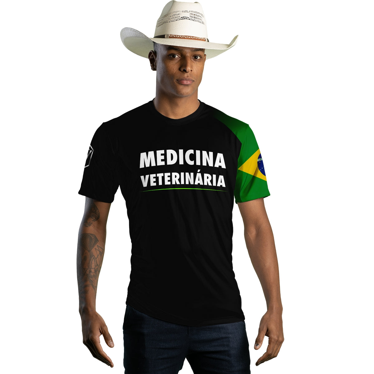 Camiseta Agro Brk Medicina Veterinária com Proteção Solar UV50+ - Brk Agro