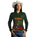 Camisa Feminina Agro Brk Produtor de Tomate com UV50+