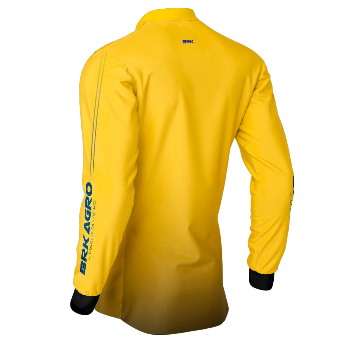 Camisa Agro Brk Básica Clean Amarela com Proteção Solar UV50+ - Brk Agro