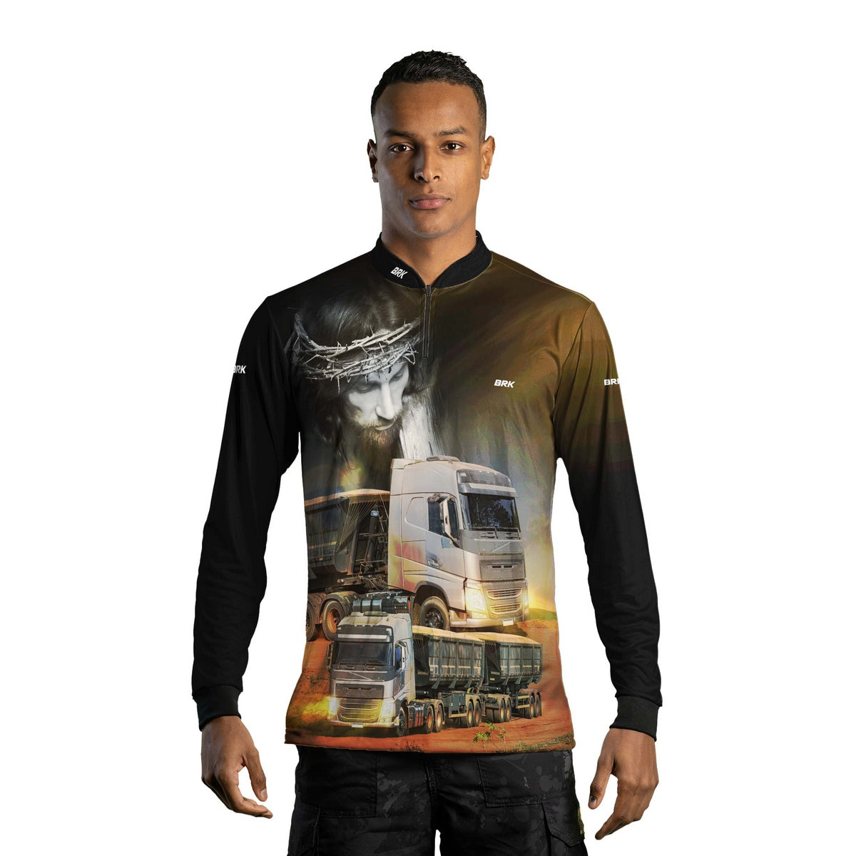 Camisa Agro Brk Rodagem com Proteção Solar UV50+ - Brk Agro