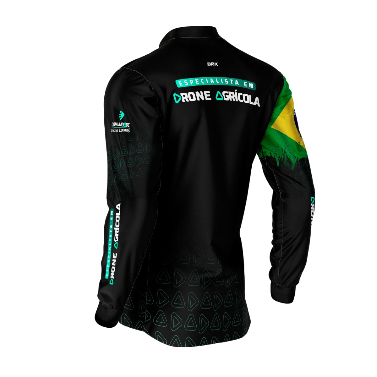 Camisa Agro Brk Drone Expert comunidade com Proteção Solar UV50+ - Brk Agro