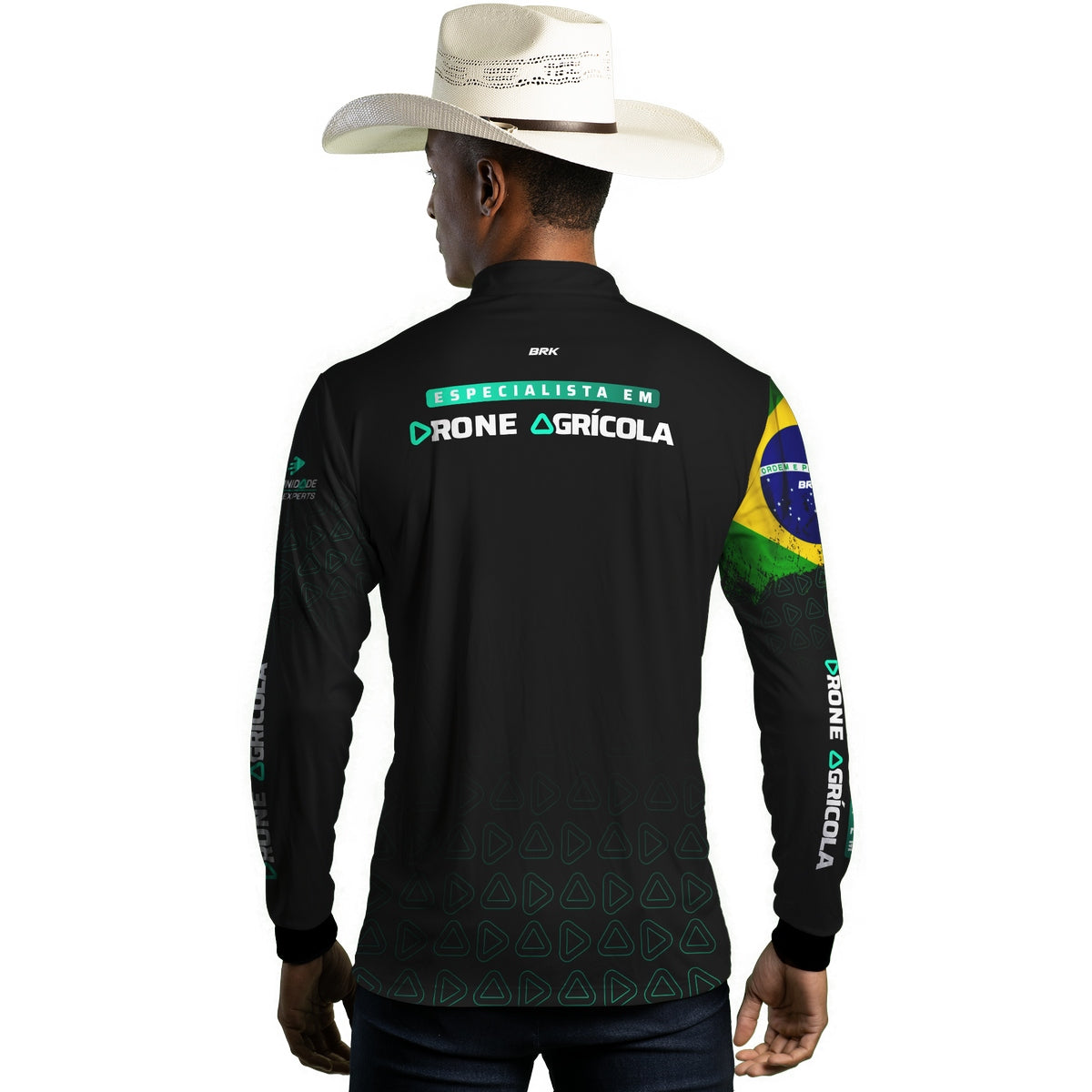 Camisa Agro Brk Drone Expert comunidade com Proteção Solar UV50+ - Brk Agro