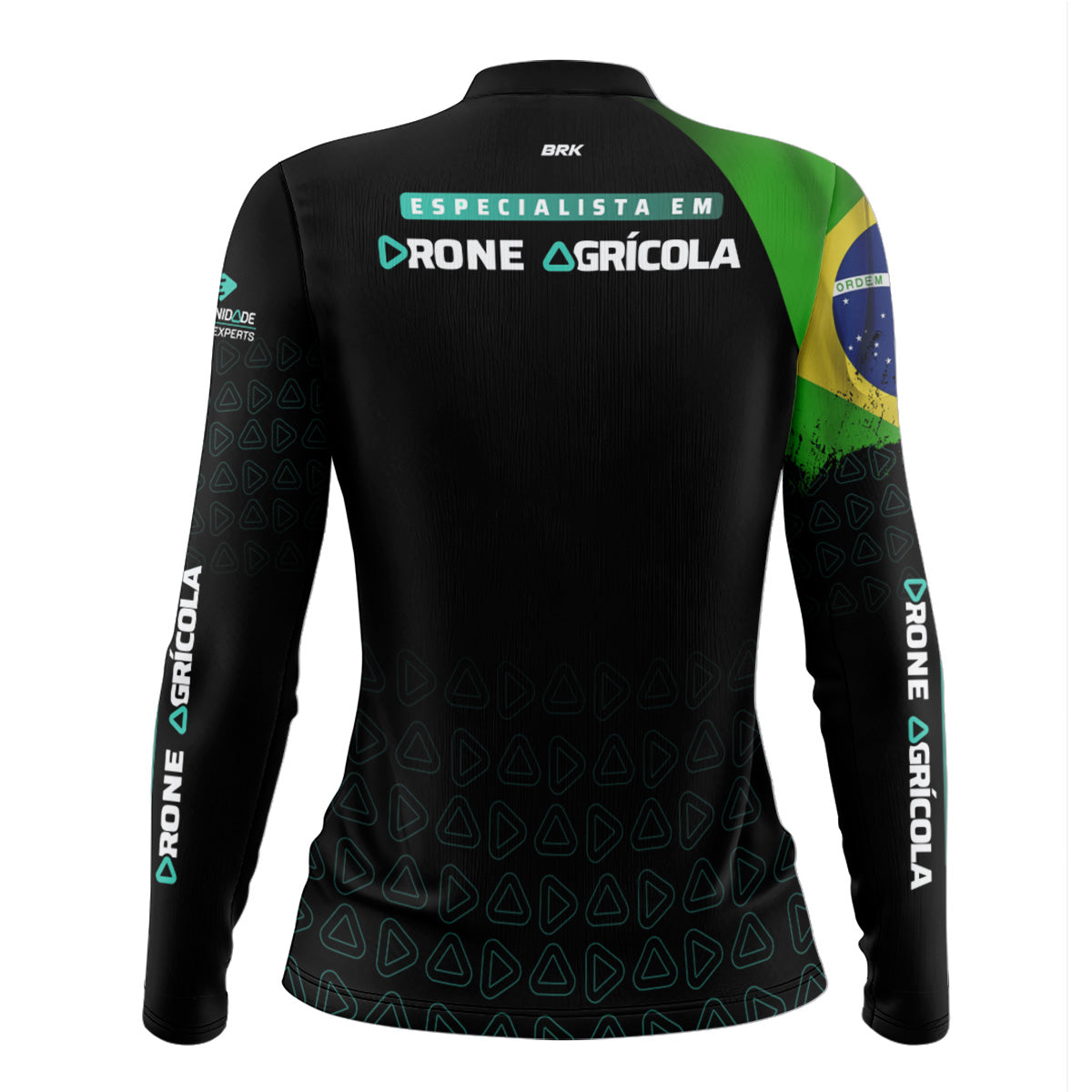 Camisa Agro Feminina Brk Drone Expert comunidade com Proteção Solar UV50+ - Brk Agro
