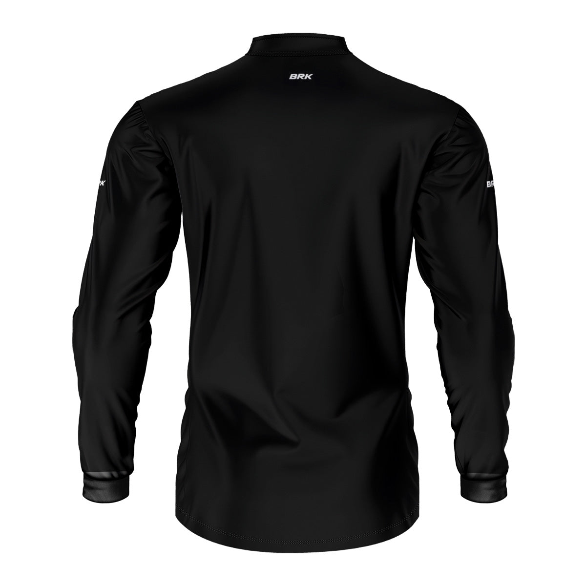 Camisa Masculina Brk Basica Preta com Proteção Solar UV50+ - Brk Agro
