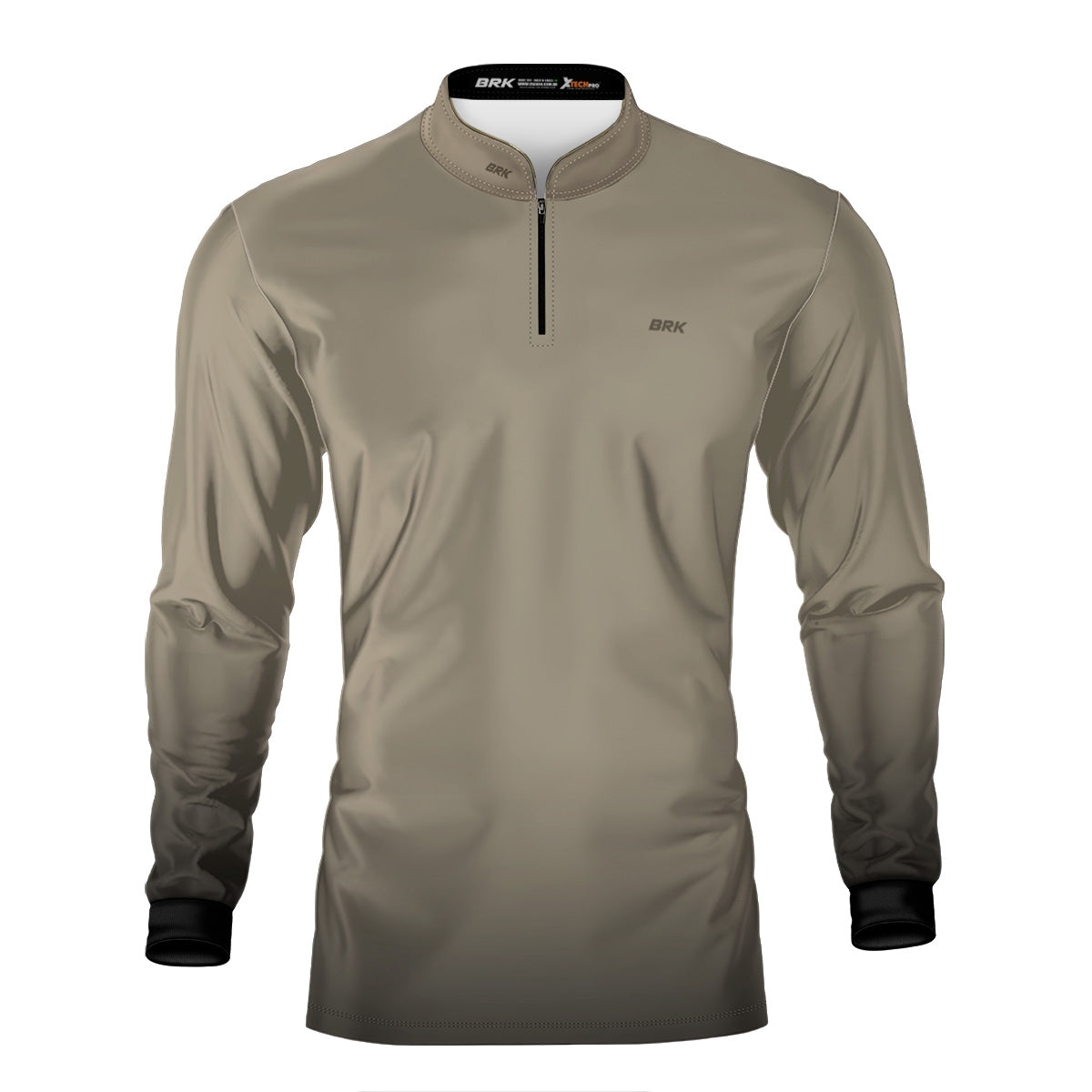 Camisa Agro Brk Unissex Basic Areia com Proteção Solar UV50+ Envio Imediato - Brk Agro