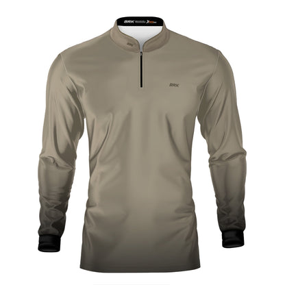 Camisa Agro Brk Unissex Basic Areia com Proteção Solar UV50+ Envio Imediato - Brk Agro