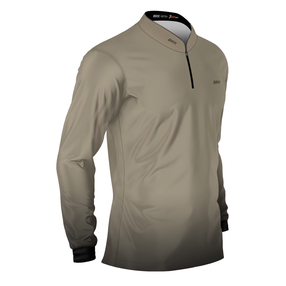 Camisa Agro Brk Unissex Basic Areia com Proteção Solar UV50+ Envio Imediato - Brk Agro