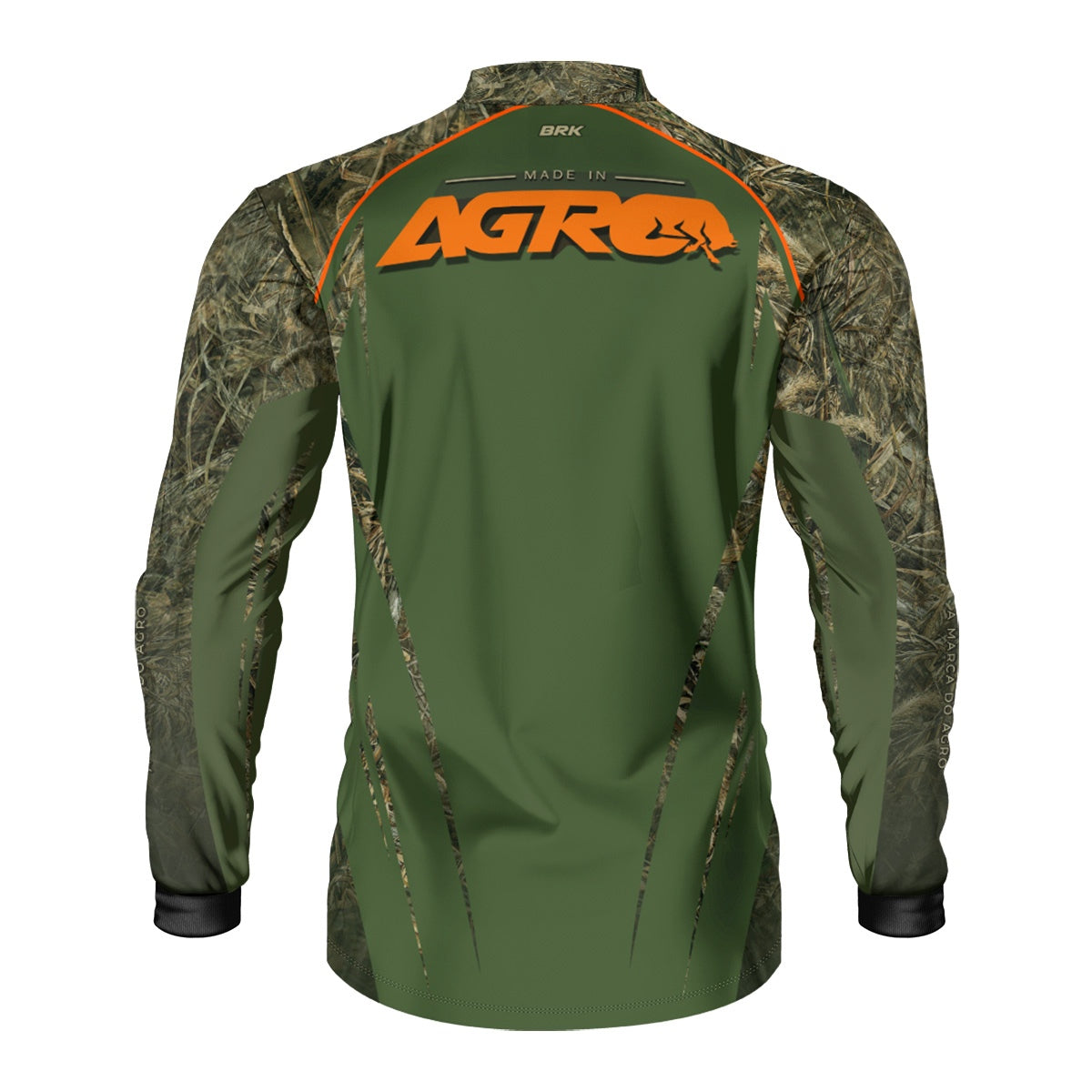 Camisa Agro Brk Camuflado Real Tree Agronomia com Proteção Solar UV50+ - Brk Agro