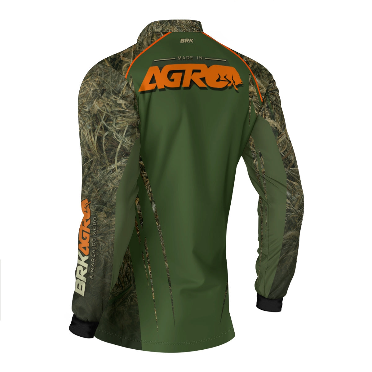 Camisa Agro Brk Camuflado Real Tree Agronomia com Proteção Solar UV50+ - Brk Agro