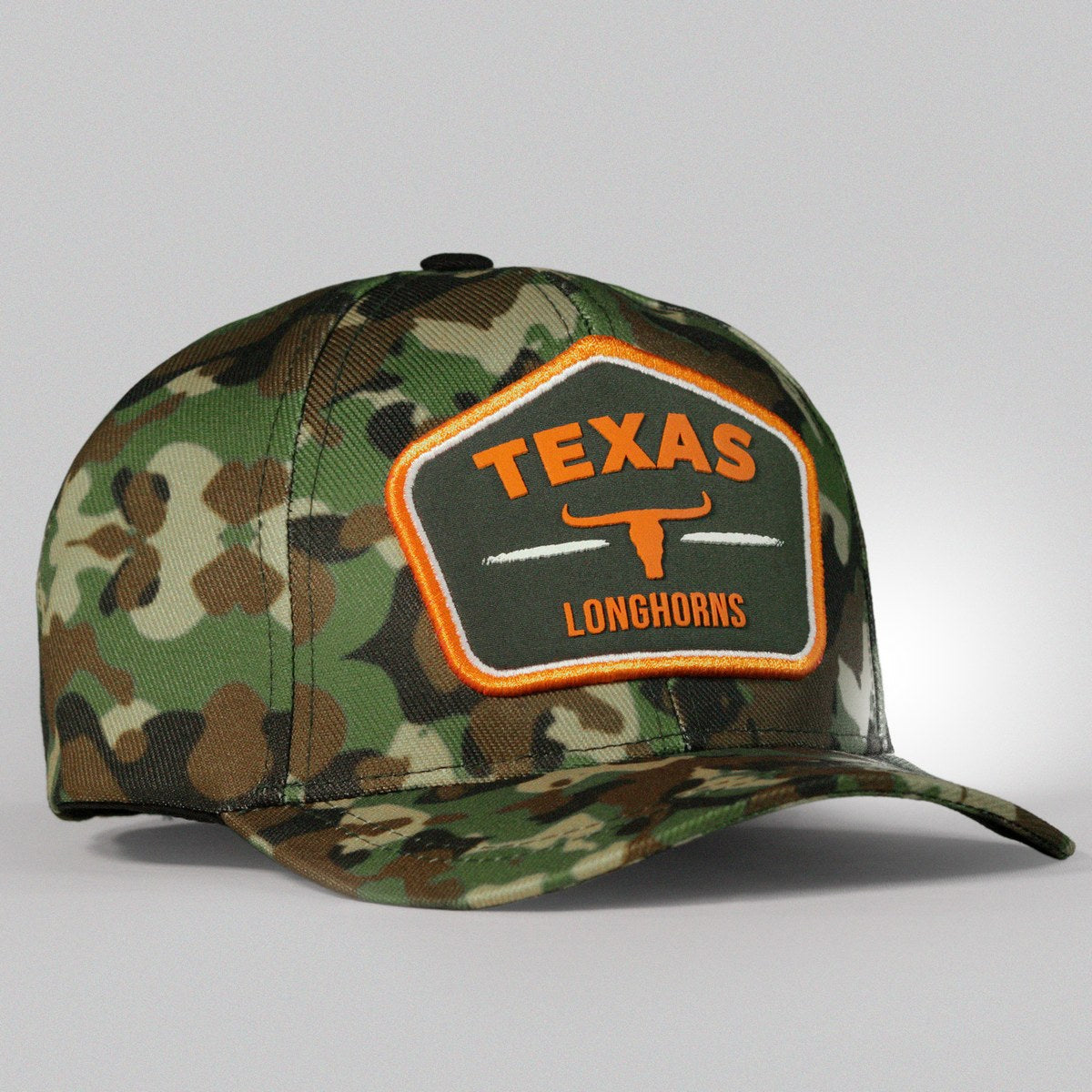 Boné Trucker Brk Agro Camuflado Texas Longhorns - Brk Agro