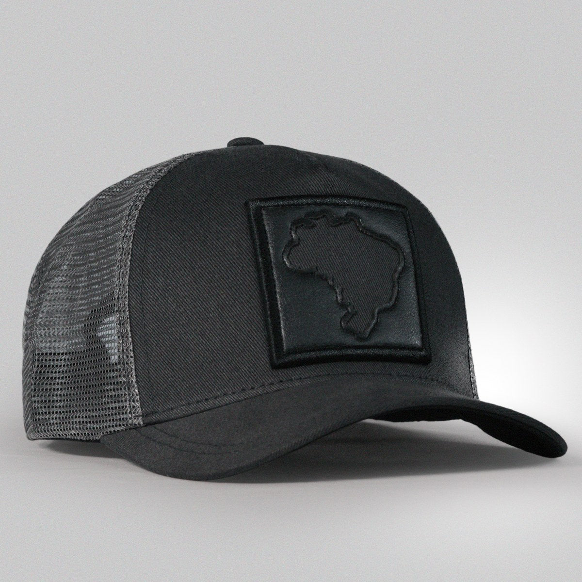 Kit 1 Boné Trucker Brk Mapa do Brasil + 1 Camisa Agro Brk Bandeira do Paraná com Proteção UV50+ - Brk Agro