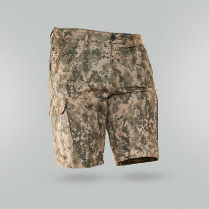 Bermuda Tática Brk Militar Bege UV35+ - Brk Agro