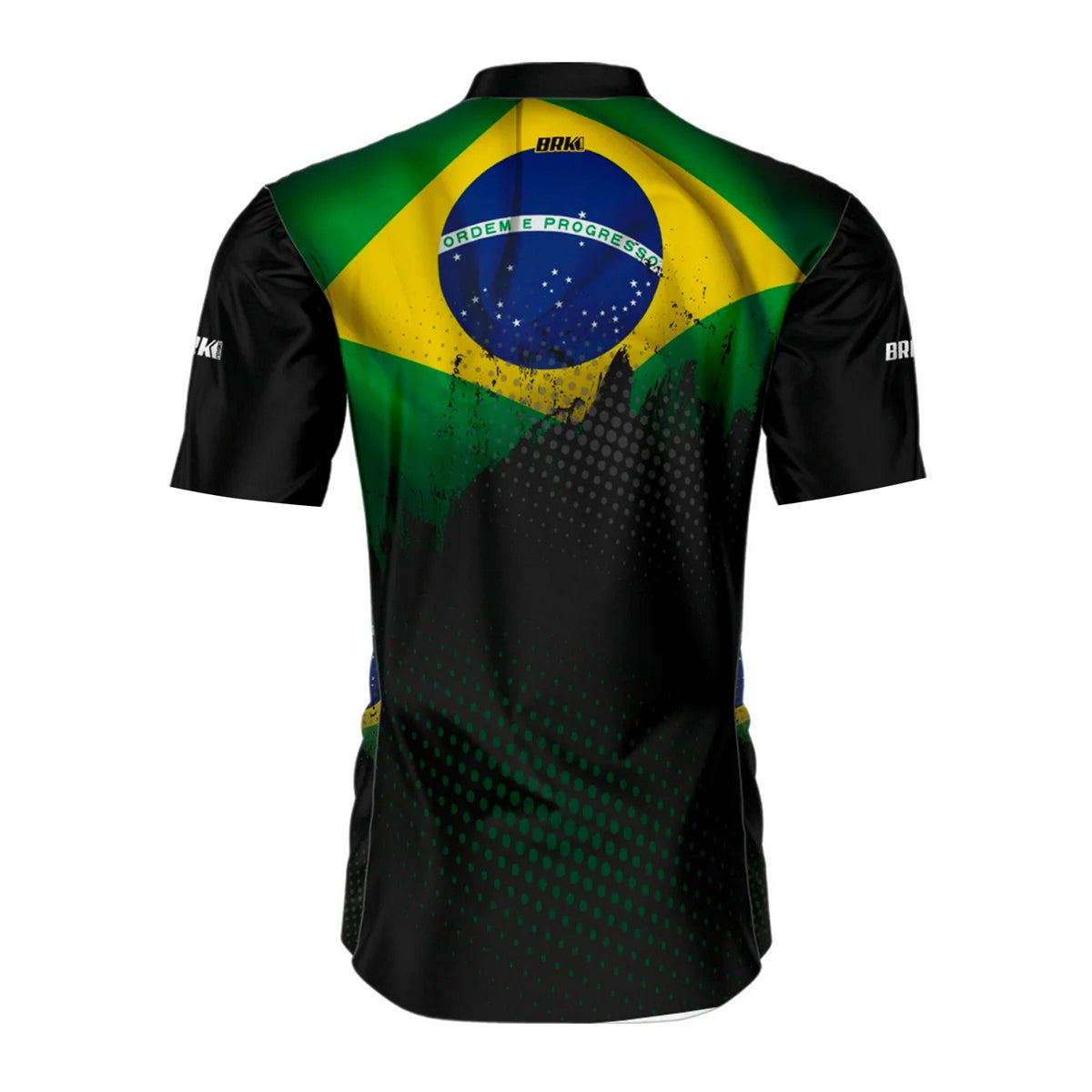 Camisa Manga Curta Agro Brk Brasil com Proteção Solar UV50+ - Brk Agro