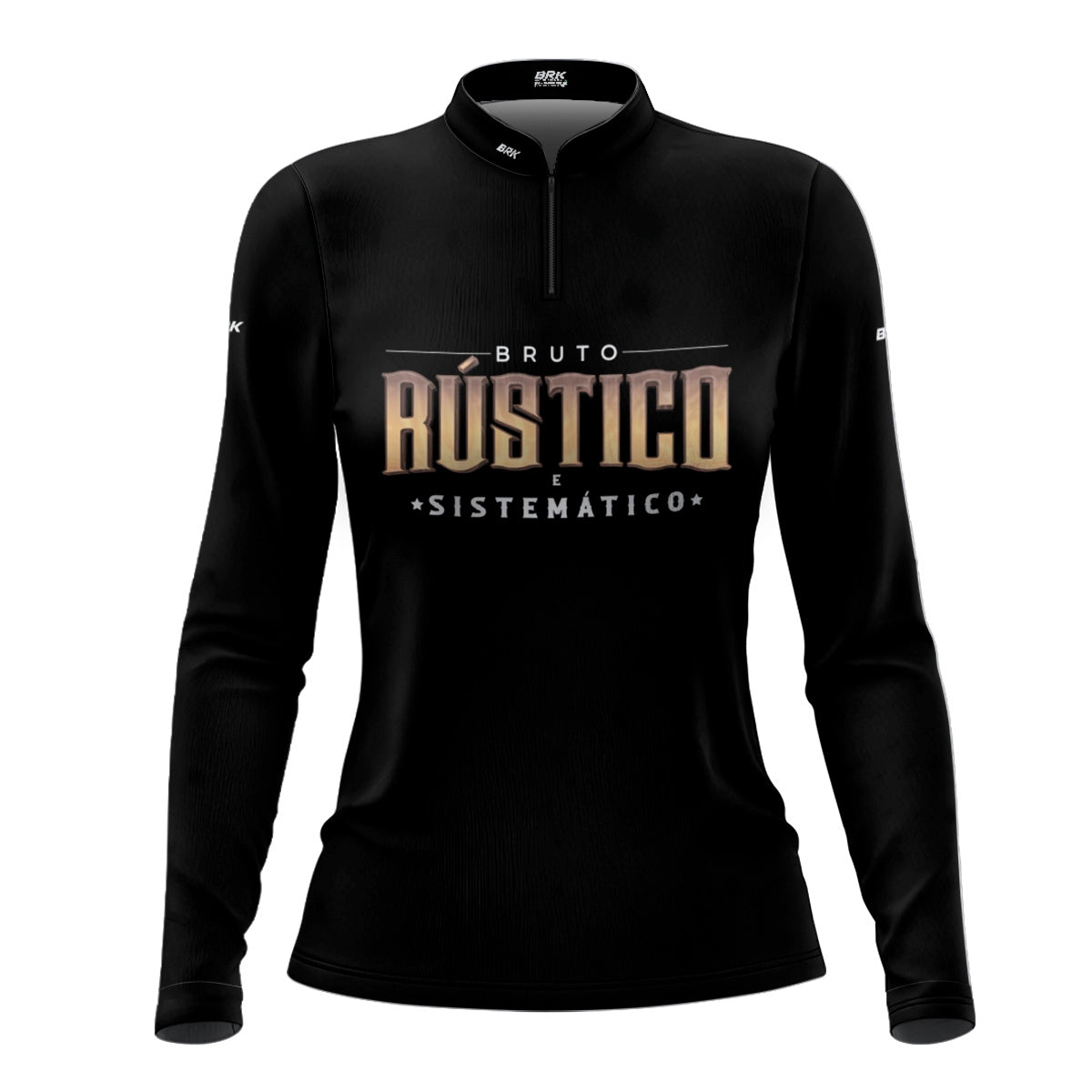 Camisa Agro Feminina Brk Bruto Rústico e Sistemático com Proteção Solar UV50+ - Brk Agro