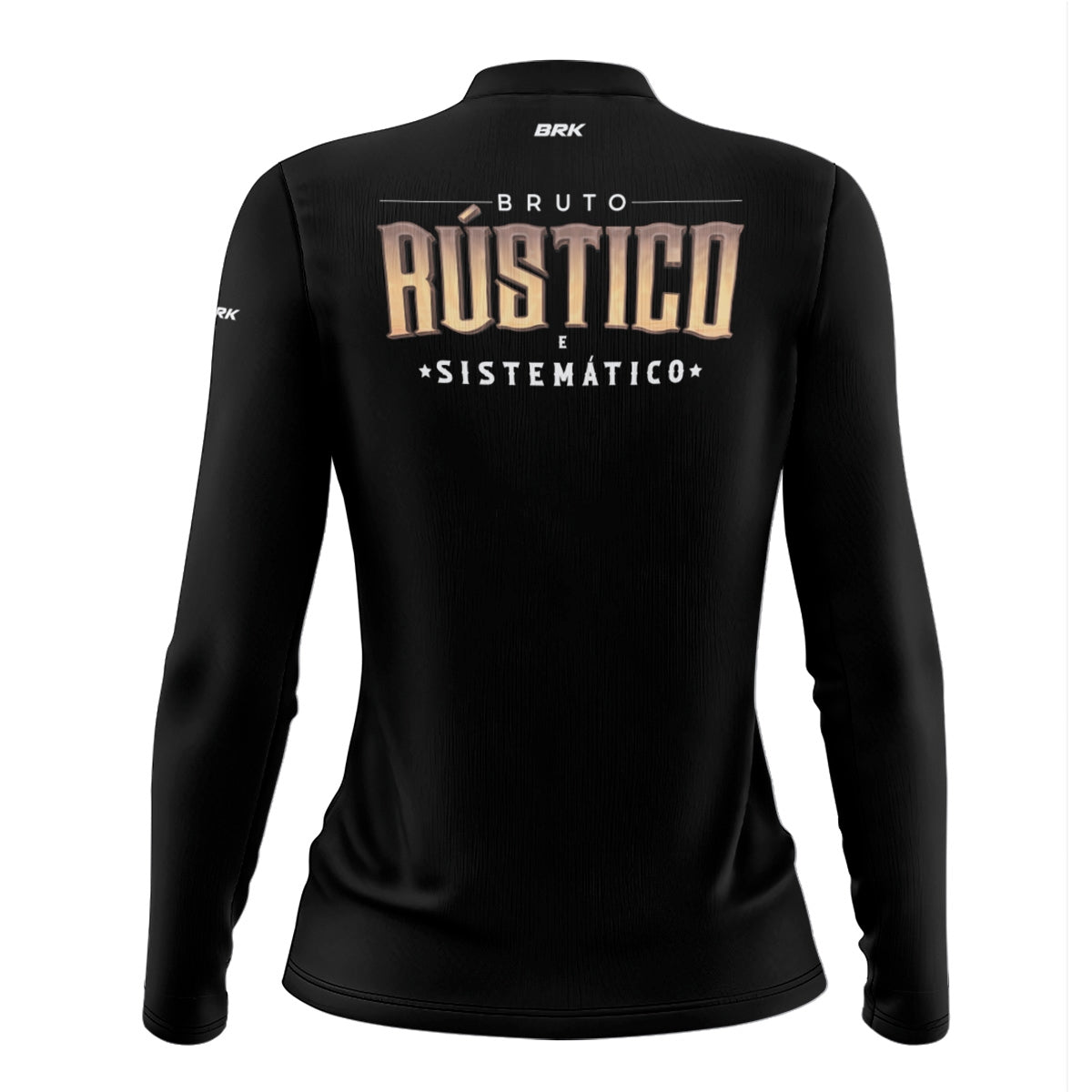 Camisa Agro Feminina Brk Bruto Rústico e Sistemático com Proteção Solar UV50+ - Brk Agro