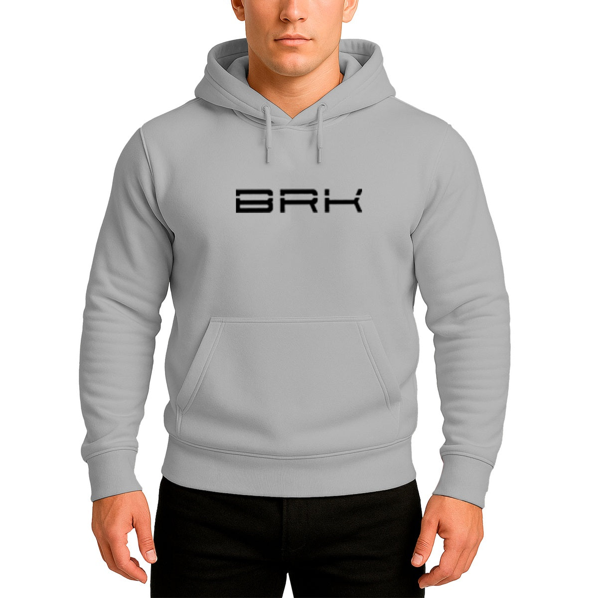 Moletom com Capuz Unissex Brk Max Cinza - Brk Agro
