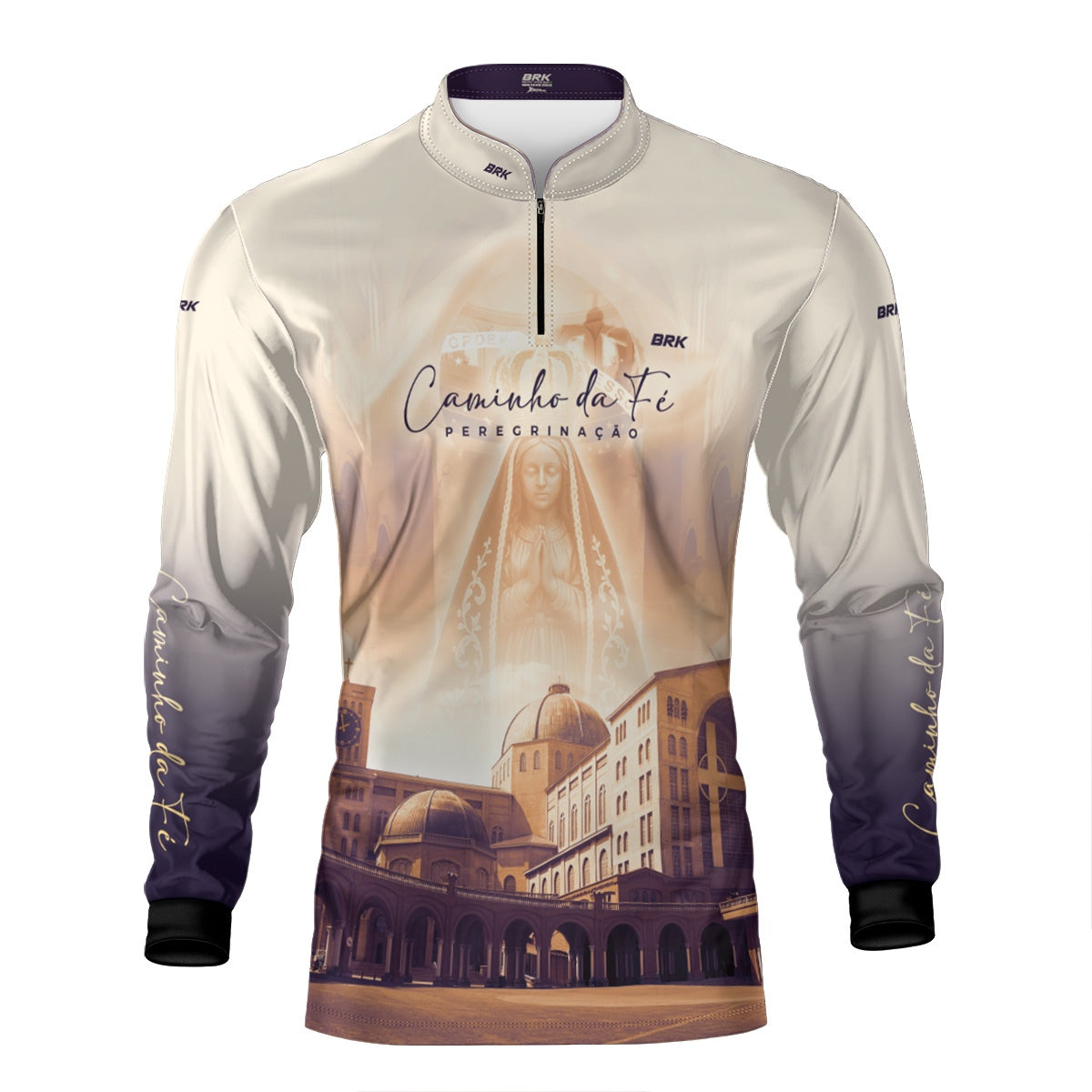 Camisa Agro Brk Caminho da Fé Peregrinação Catedral com Proteção Solar UV50+ - Brk Agro