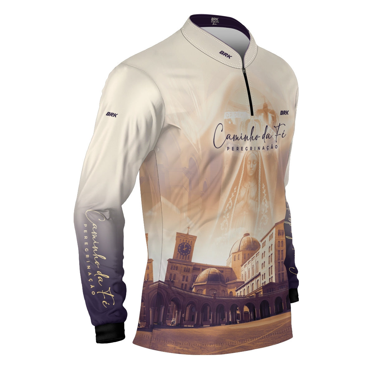 Camisa Agro Brk Caminho da Fé Peregrinação Catedral com Proteção Solar UV50+ - Brk Agro