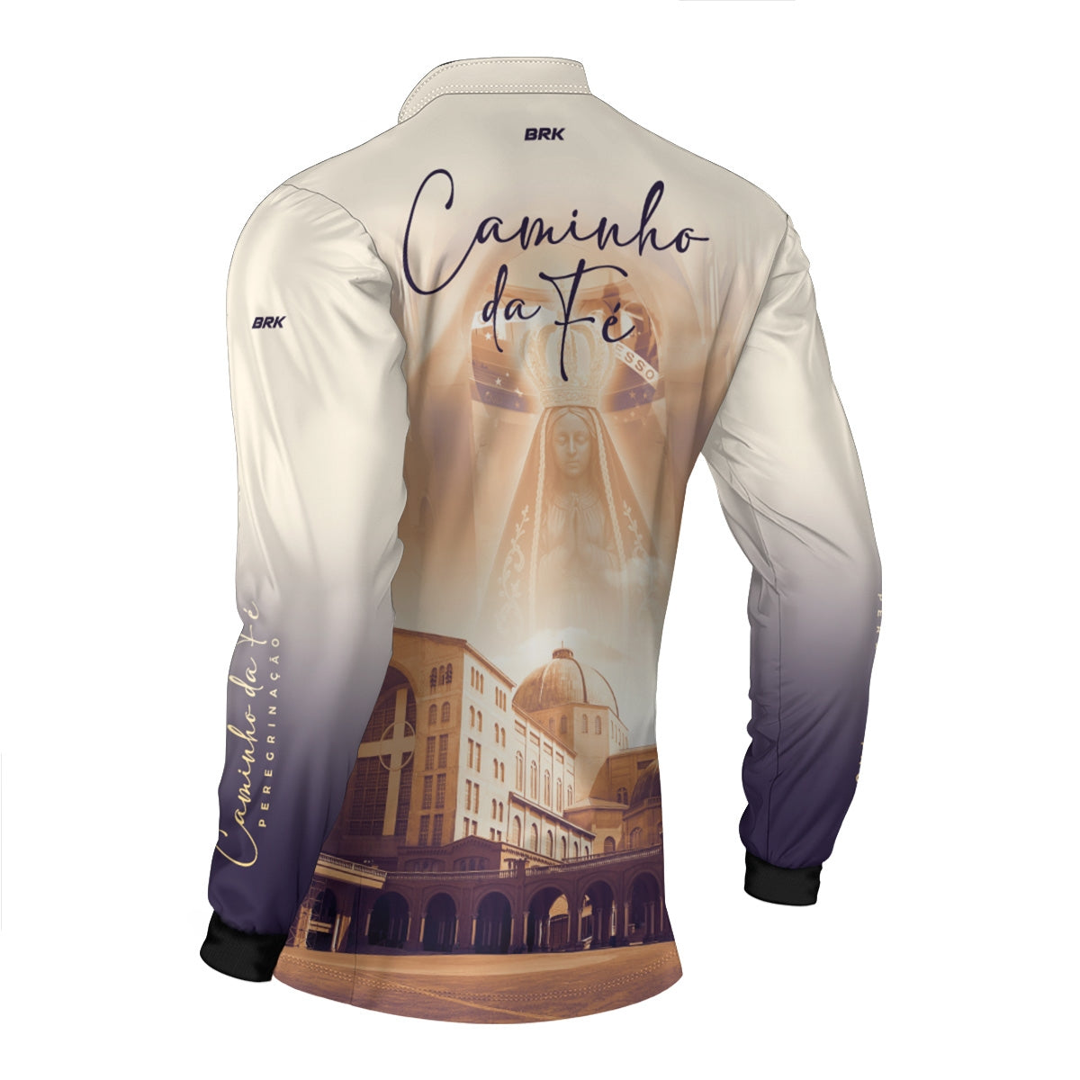 Camisa Agro Brk Caminho da Fé Peregrinação Catedral com Proteção Solar UV50+ - Brk Agro