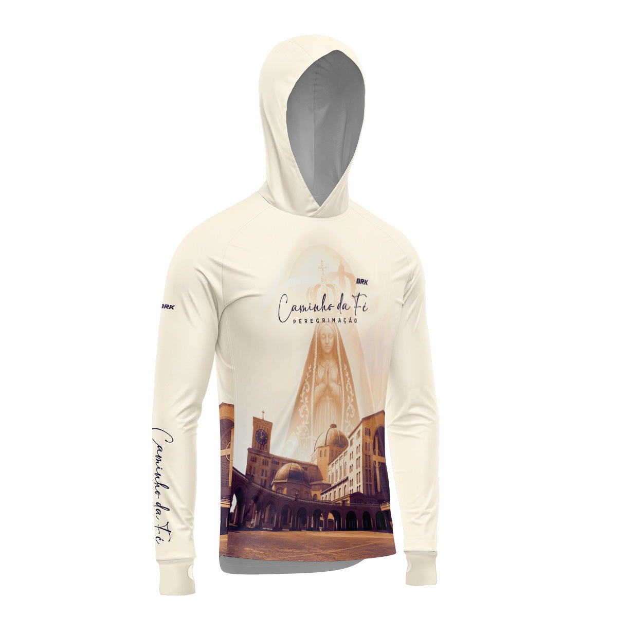Camisa com Capuz Brk Caminho da Fé Catedral com Proteção Solar UV50+ - Brk Agro