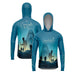 Camisa com Capuz Brk Caminho da Fé Nossa Senhora com Proteção Solar UV50+