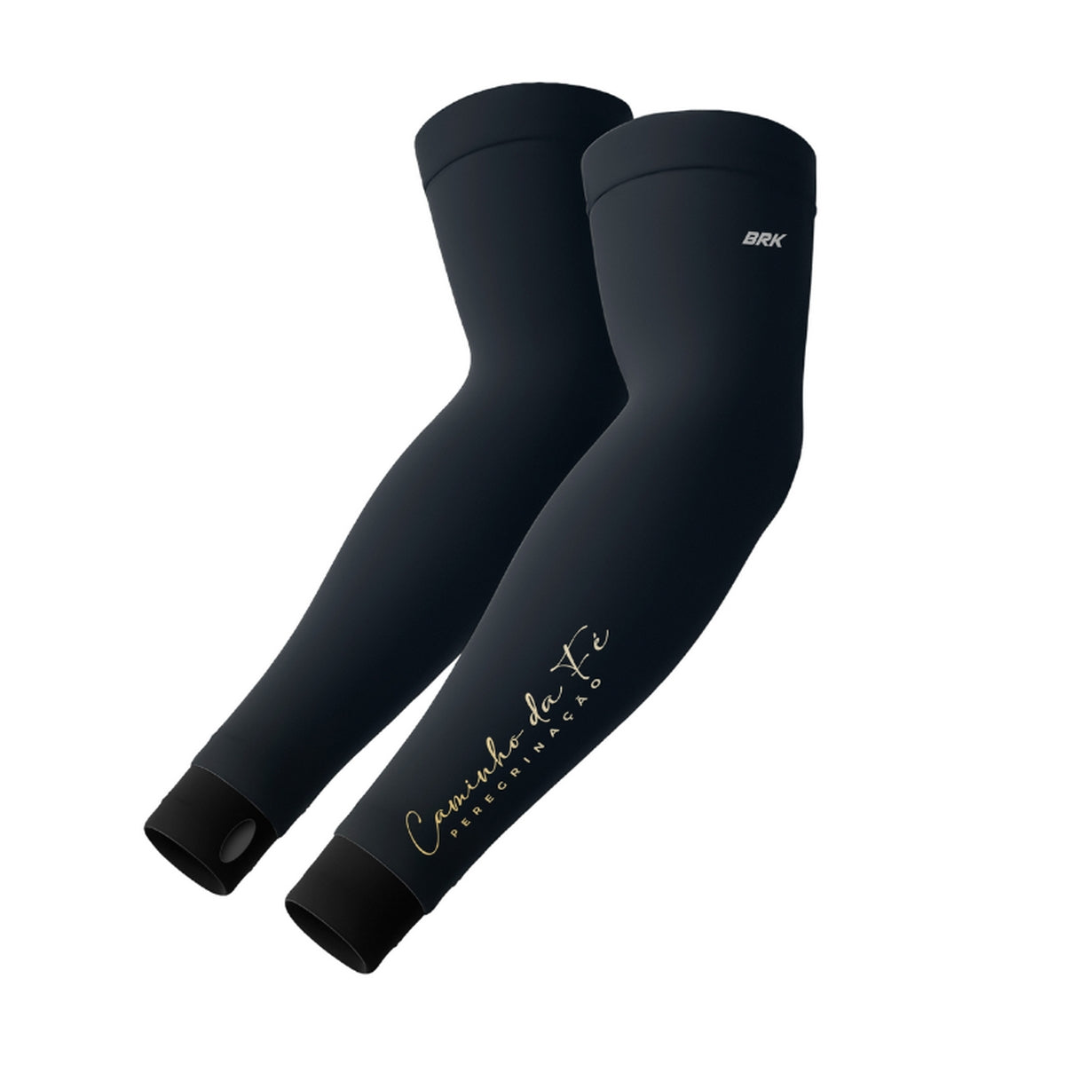 Manguito com Proteção UV50+ Preto Caminho da Fé - Brk Agro