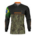 Camisa Agro Brk Agronomia Camo Brasil com Proteção Solar UV50+