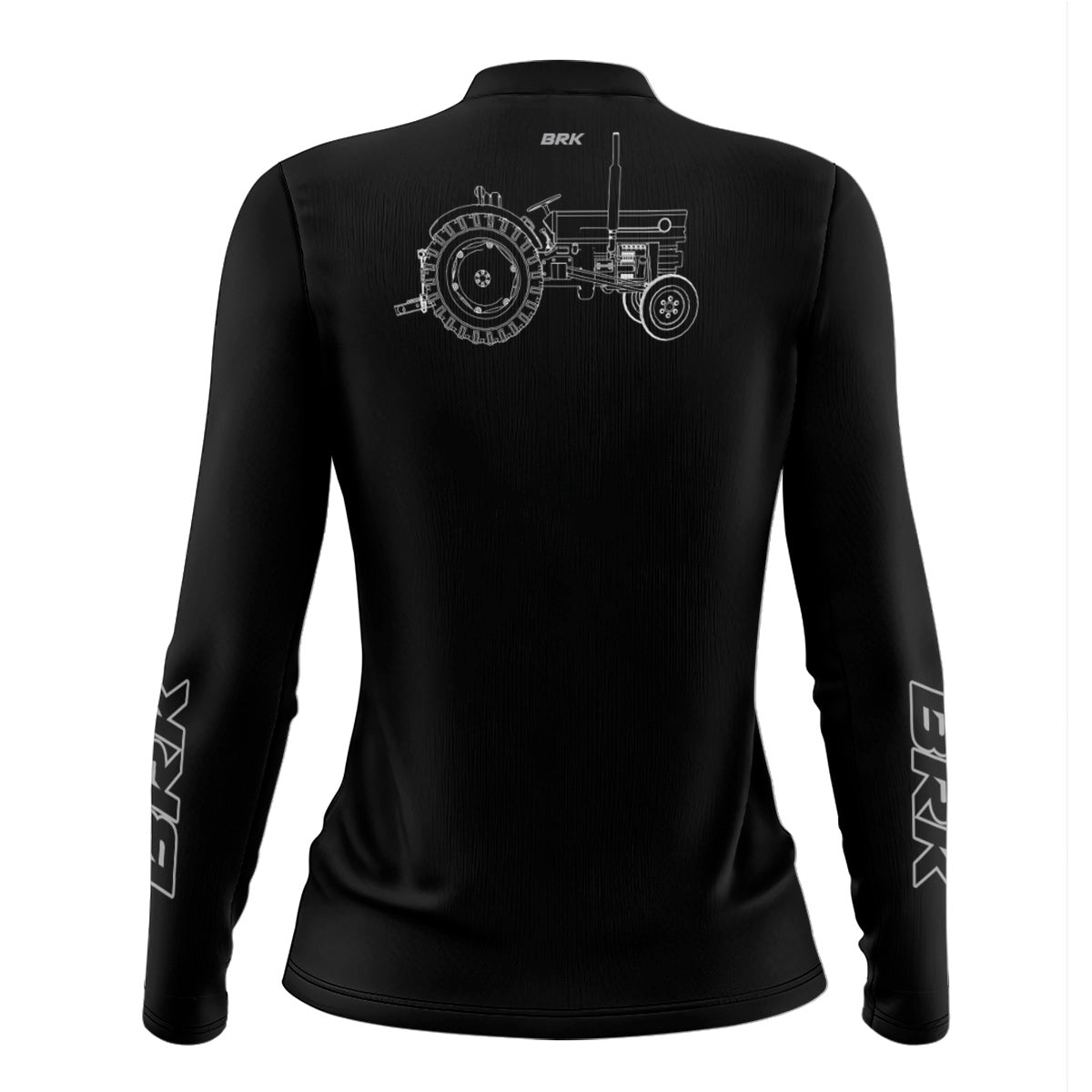 Camisa Agro Feminina Brk Agronomia Trator com Proteção Solar UV50+ - Brk Agro