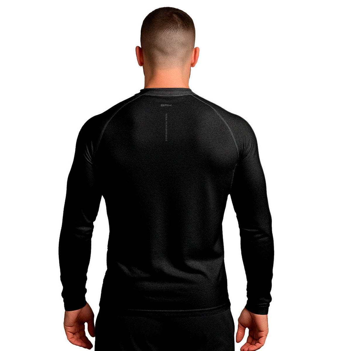 Camisa Raglan Brk Clean Preta com Proteção Solar UV50+ - Brk Agro