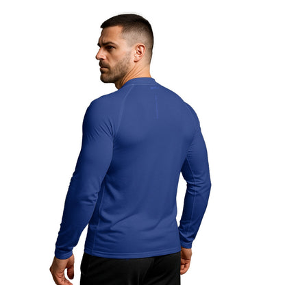 Camisa Raglan Brk Clean Azul com Proteção Solar UV50+ - Brk Agro