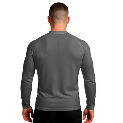 Camisa Raglan Brk Clean Cinza com Proteção Solar UV50+ - Brk Agro