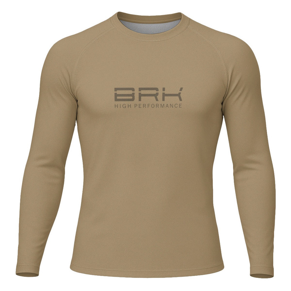 Camisa Raglan Brk Clean Militar Caqui com Proteção Solar UV50+ - Brk Agro