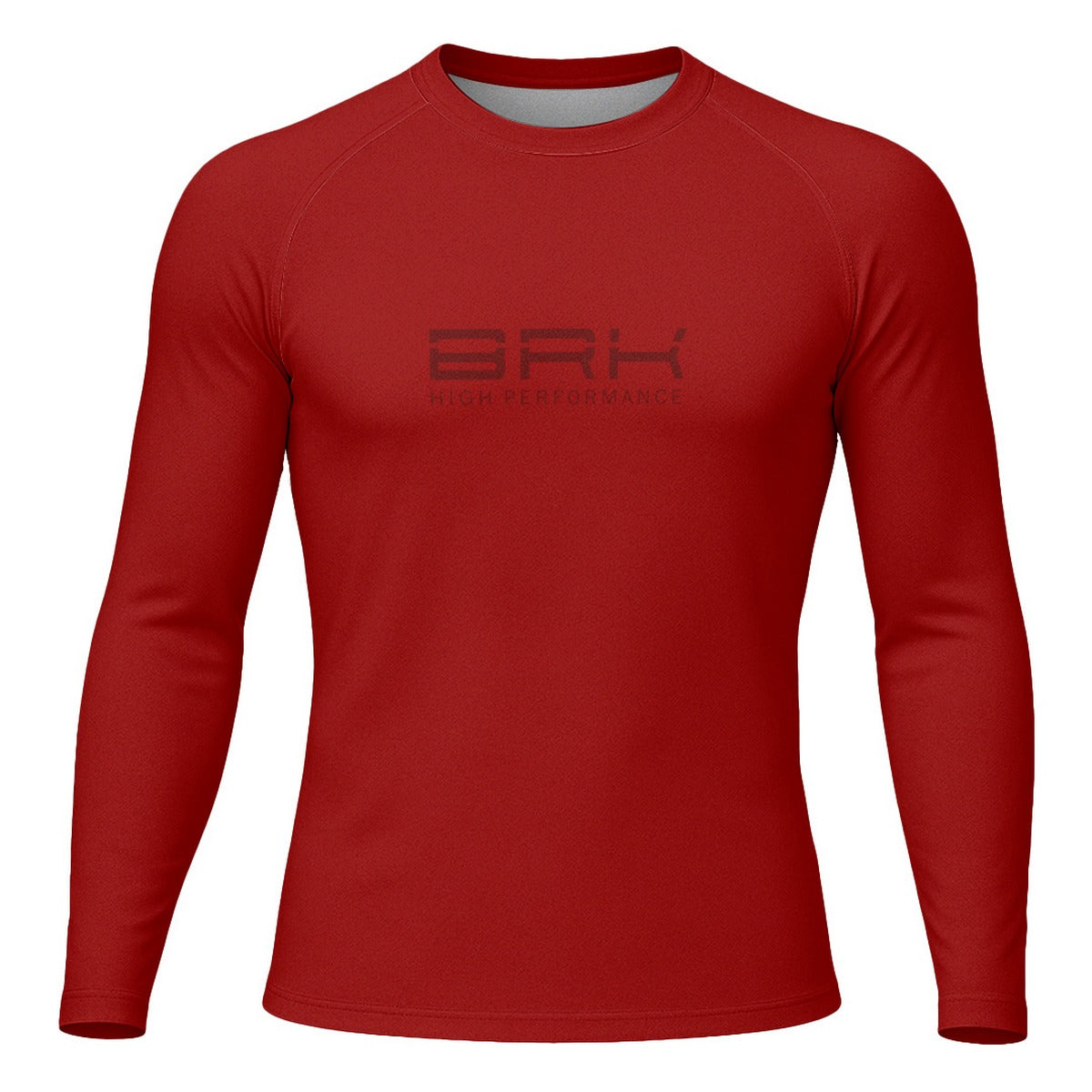 Camisa Raglan Brk Clean Vermelha com Proteção Solar UV50+ - Brk Agro