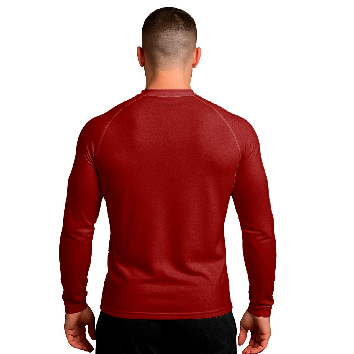 Camisa Raglan Brk Clean Vermelha com Proteção Solar UV50+ - Brk Agro