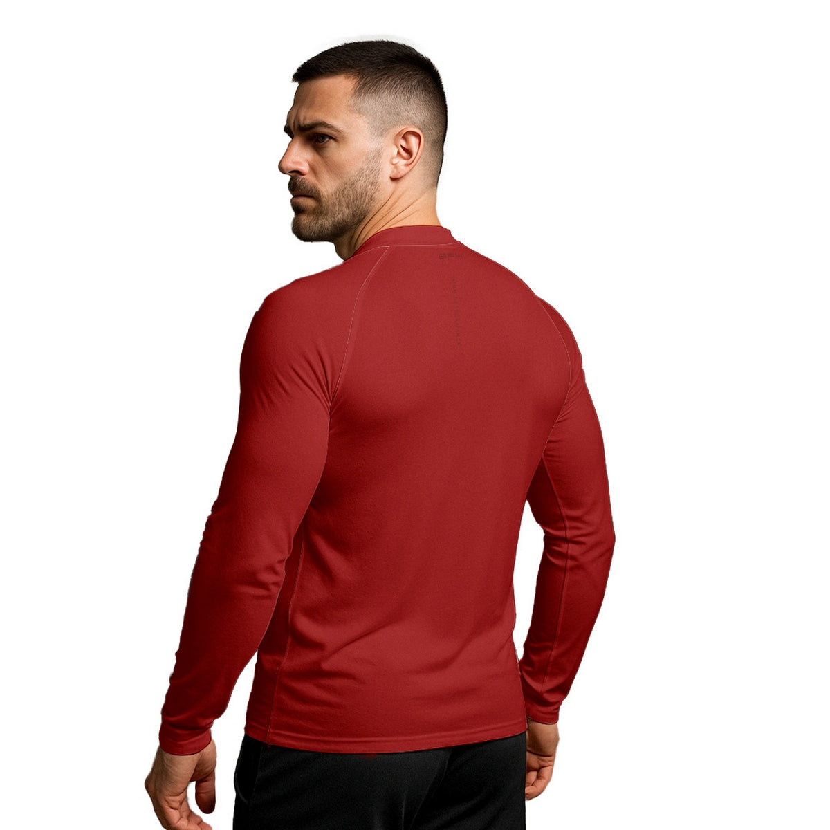 Camisa Raglan Brk Clean Vermelha com Proteção Solar UV50+ - Brk Agro