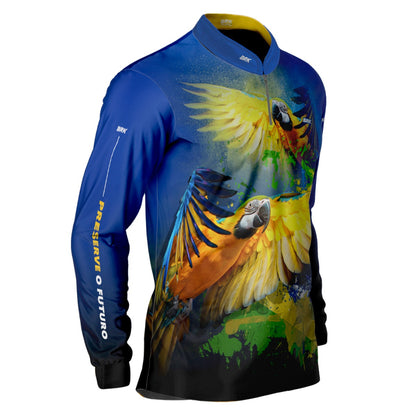 Camisa Agro Brk Arara com UV50+ - Brk Agro