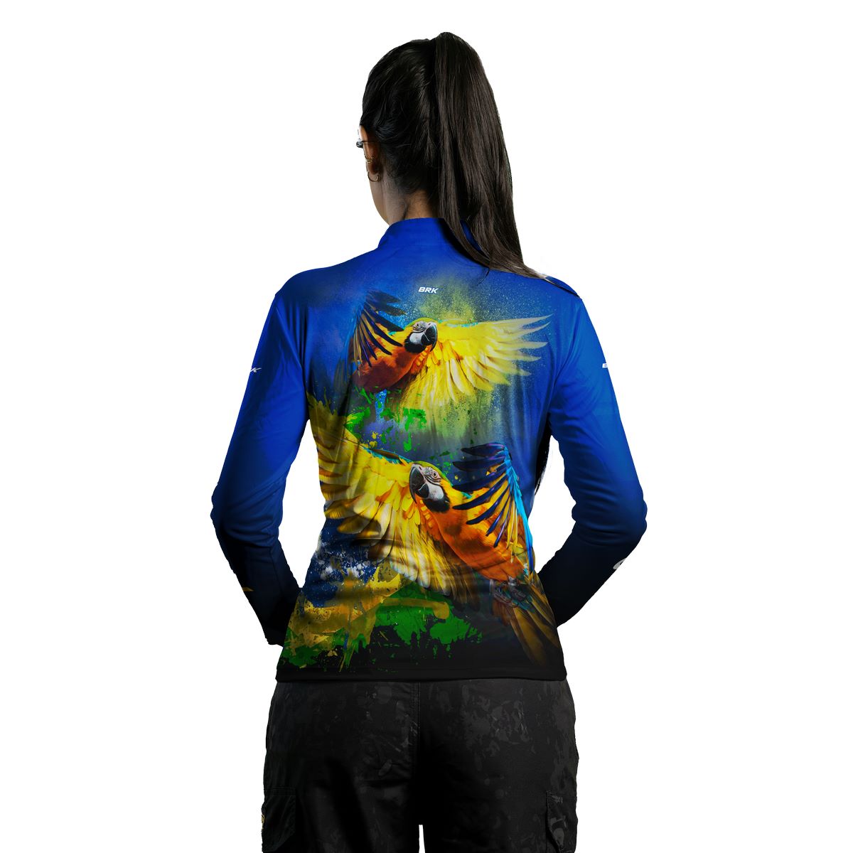 Camisa Agro Feminina Brk Arara com UV50+ - Brk Agro