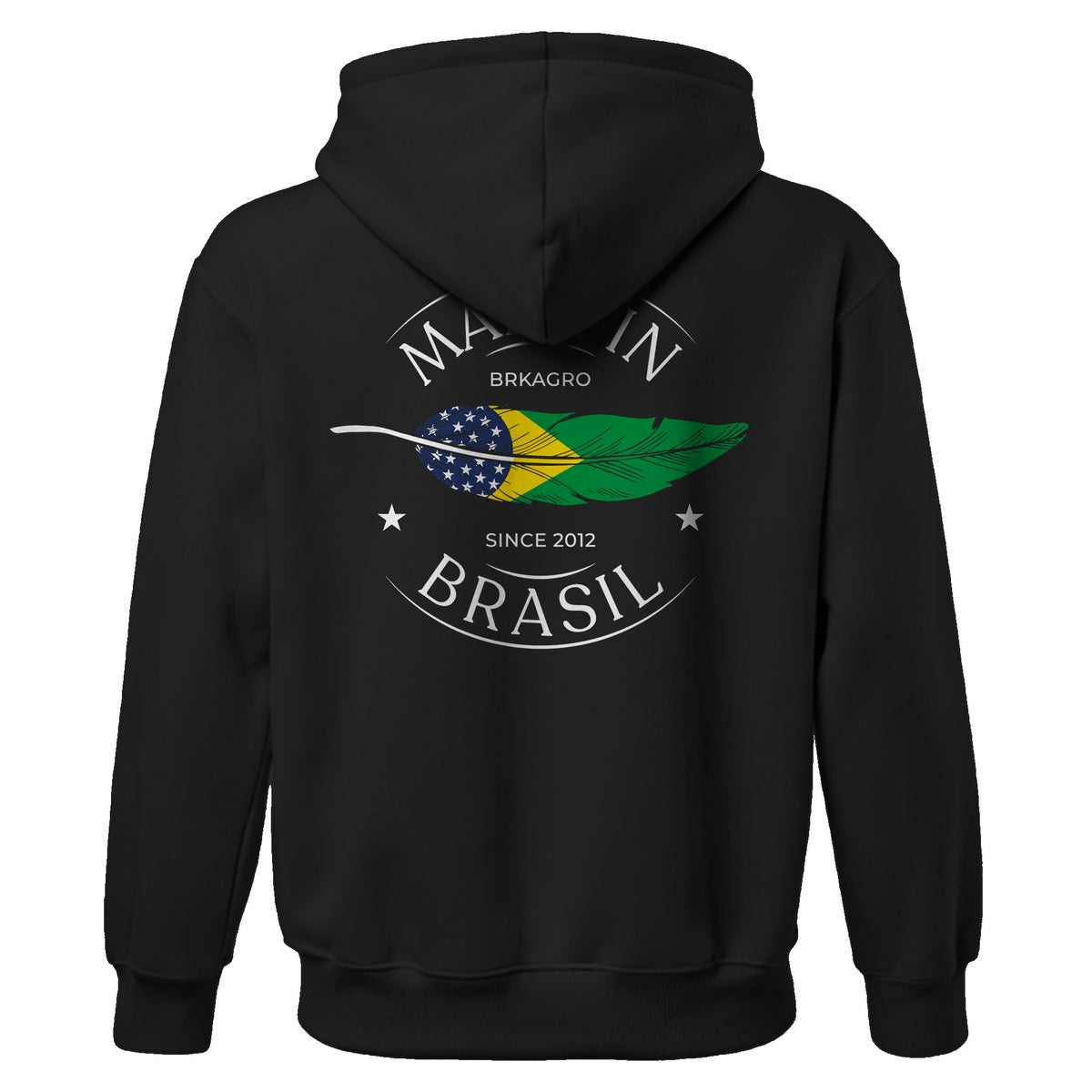 Moletom com Capuz Unissex Brk Made in Brasil - Brk Agro