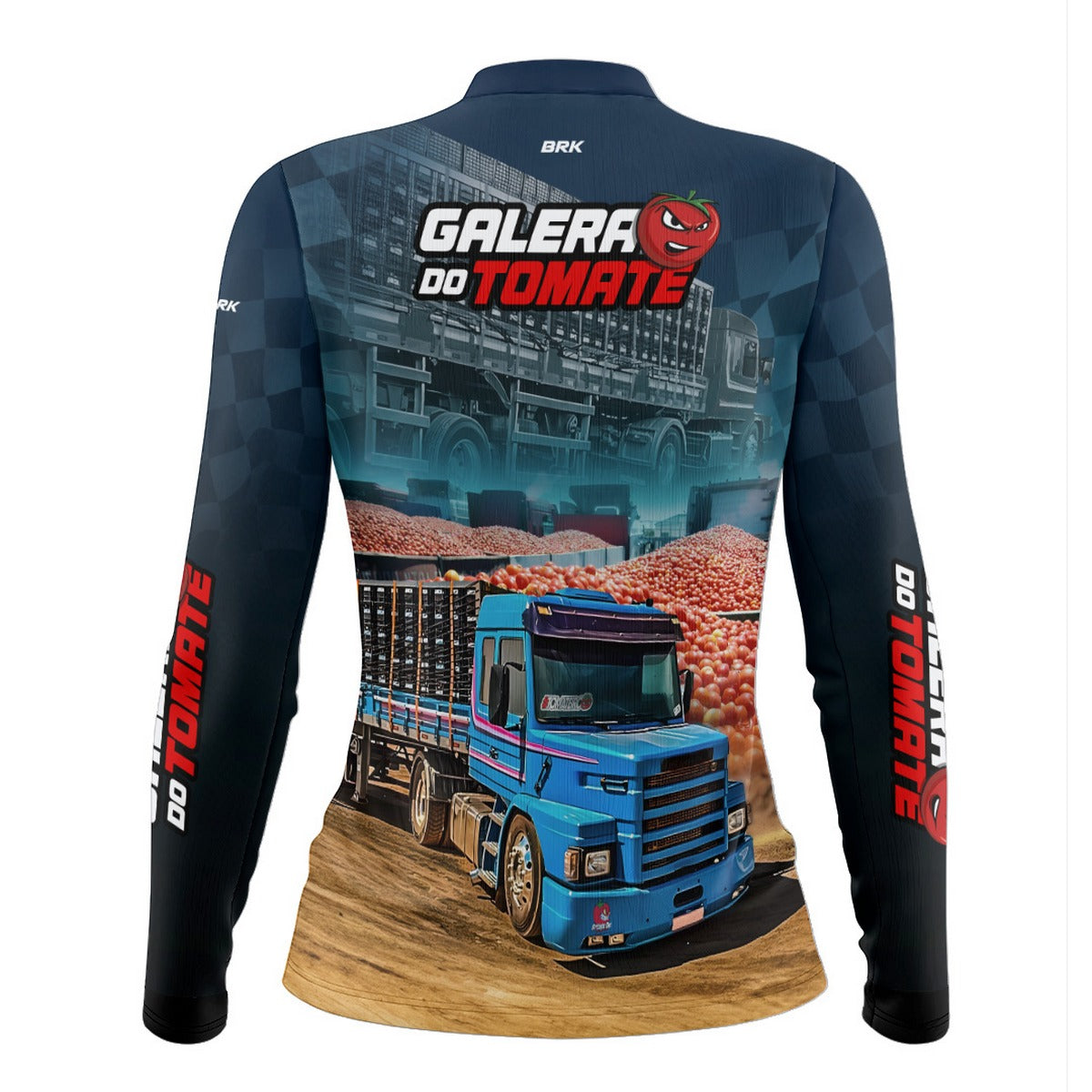 Camisa Feminina Brk Galera do Tomate com Proteção UV50 - Brk Agro