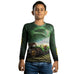 Camisa Agro Brk Verde Trator Bandeira do Brasil com Proteção Solar UV50+ - Brk Agro