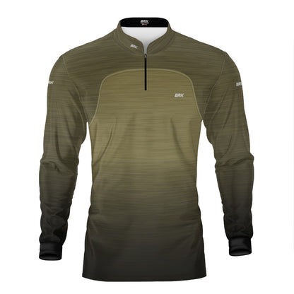 Camisa Brk Mescla Areia Esverdeada com Proteção Solar UV50+ - Brk Agro