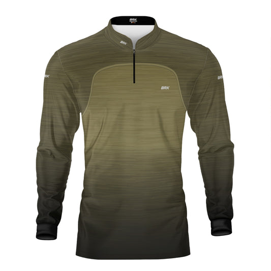 Camisa Brk Mescla Areia Esverdeada com Proteção Solar UV50+ - Brk Agro