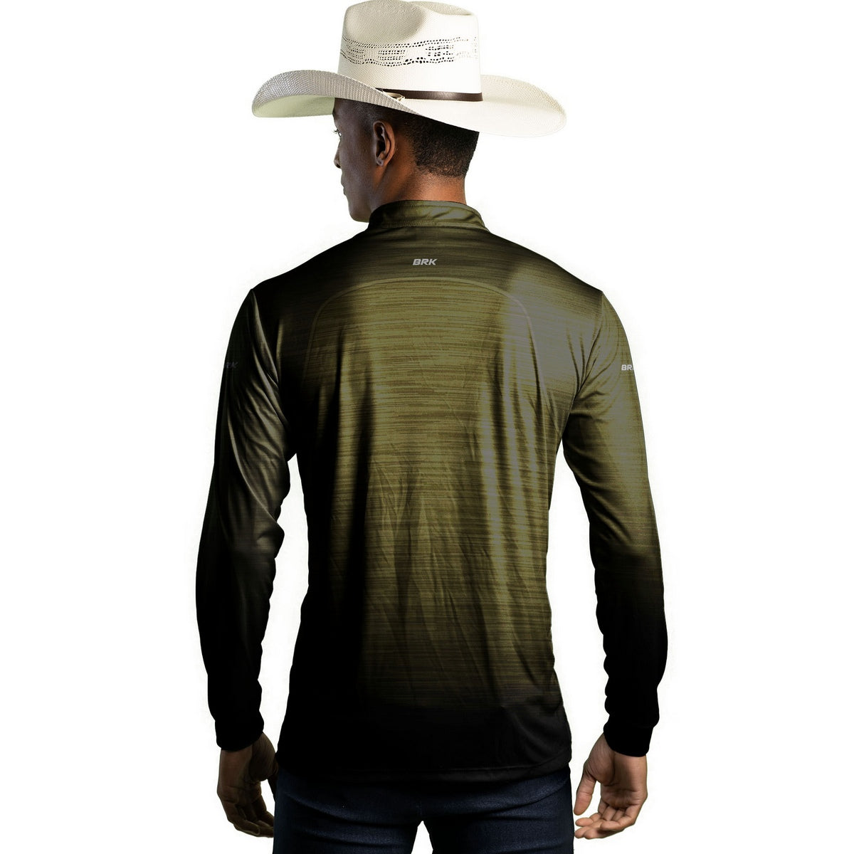 Camisa Agro Brk Mescla Areia Esverdeada com Proteção Solar UV50+ - Brk Agro